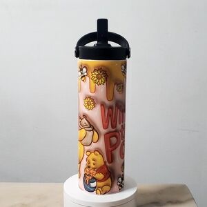 Winnie Tumbler with Straw